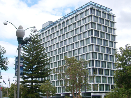 City of Perth building uses Urimat Waterless Urinals